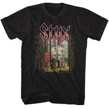 Styx The Grand Illusion T Shirt Full Size S-5XL