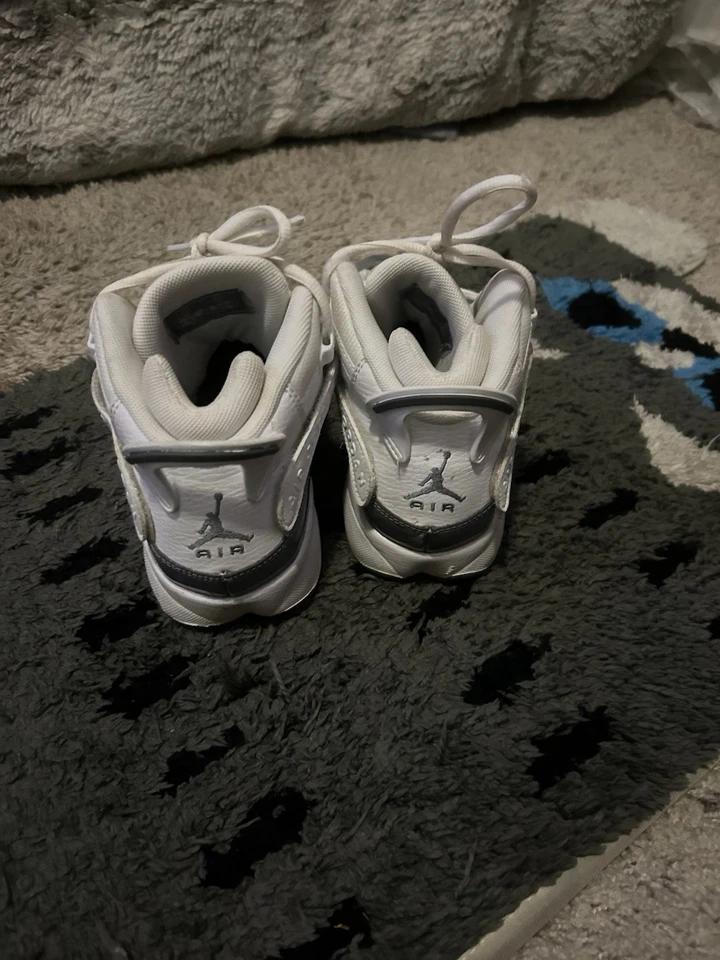 Nike Air Jordan 6 Anillos en el "Blanco Cool Grey" TALLA 7y Foto 4 de 4