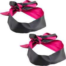 Silk Restraints, Bondage Blindfolds BDSM Blindfold Satin Handcuffs Adjustable Se