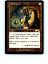 Null Brooch #136 Rare Exodus MTG NP Near Mint or Better