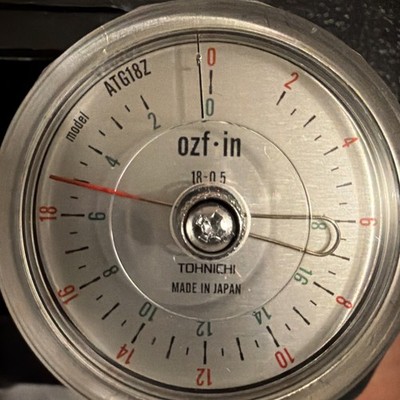 Tohnichi Torque Gauge ATG18Z with Box