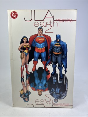 JLA Earth 2 (2000) Hardcover 1st Printing DC Comics Grant Morrison Frank Quitely