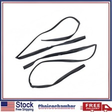 Front Window Run Channel Weatherstrip Set For Honda Civic 2-door 1996-2000 New Front Window Run Channel Weatherstrip Set For Honda Civic 2-door 1996-2000 New