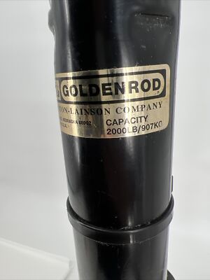 Dutton-Lainson 6634 Agjack Trailer Tongue Jack - 2000 Lb Capacity, 15" Extension, With Wheel & Bracket