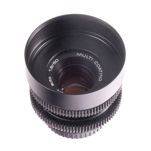Pentacon Auto Multi Coating 50mm F1.8 Cine Mod Prime Portrait Lens For Canon EF! - Picture 4 of 17