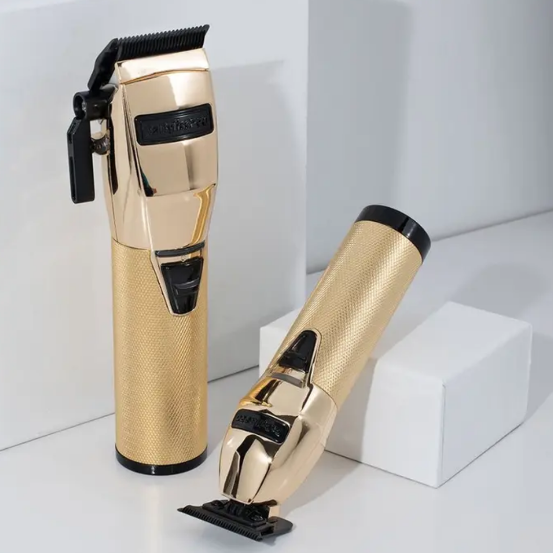 BaBylissPRO LimitedFX Gold Clipper & Outliner Trimmer Duo Pack
