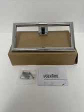 ICO Bath V66313 Heat 8-11/16" Wall Mounted Towel Ring, Chrome