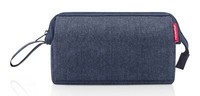 Reisenthel Travel Cosmetic Bag Kulturbeutel Herringbone Dark Blue Dunkelblau Neu