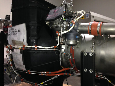 Garrett Airesearch GTCP660-4 B747 aircraft gas turbine engine APU ZERO ...