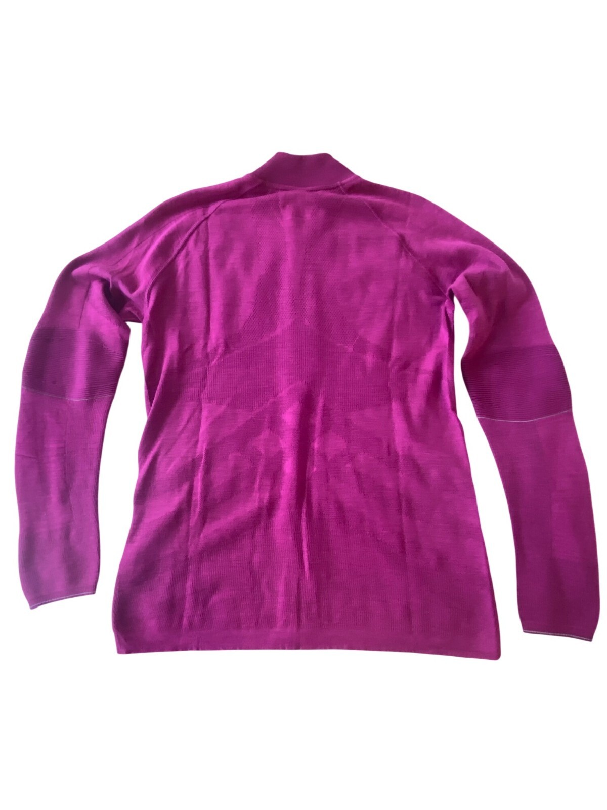 NWT Smartwool Women's Intraknit Merino Sport Full Zip Jacket Large Fuchia $230