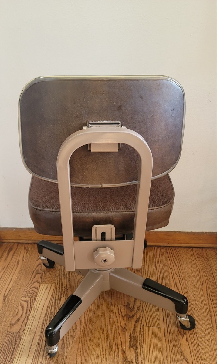 椅子 vintage USA UNIVERSAL chair VINTAGE OFFICE INDUSTRIAL HON SWIVEL CHAIR | eBay