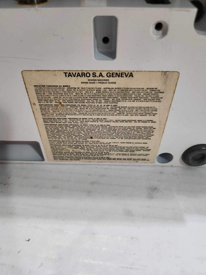 Elna Air Electronic SU Type 68 MultiProgram Swiss Sewing Machine w