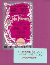 RAOUL P&Egrave;NE DU BOIS - SIGNED - COSTUME DESIGNER - AA NOM - MUSIC MAN - TONY AWARD