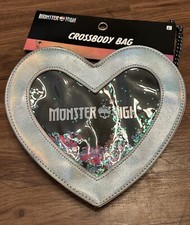 Monster High Heart Crossbody Bag Purse Spirit Halloween Goth NWT