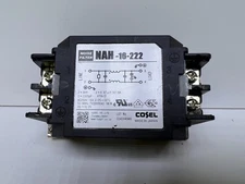 Cosel NAH-16-222 Power Line Filter Ultra High-Attenuation Type From 9kHz to 1MHz