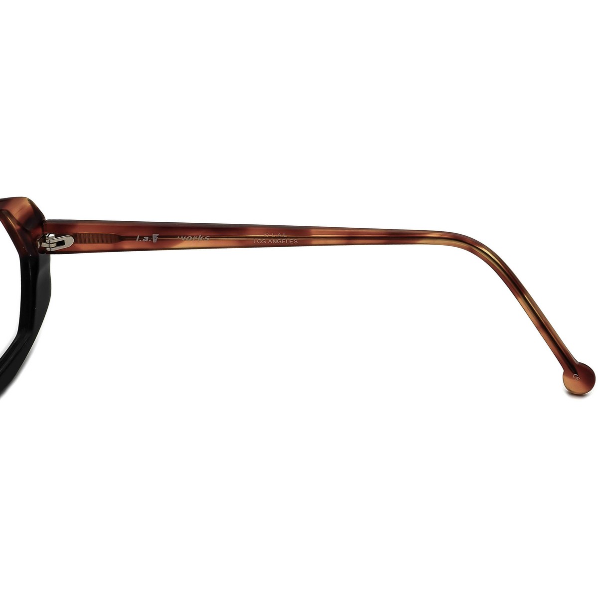 l.a.Eyeworks Eyeglasses Corner Table 943 Tortoise&Black  display picture 3