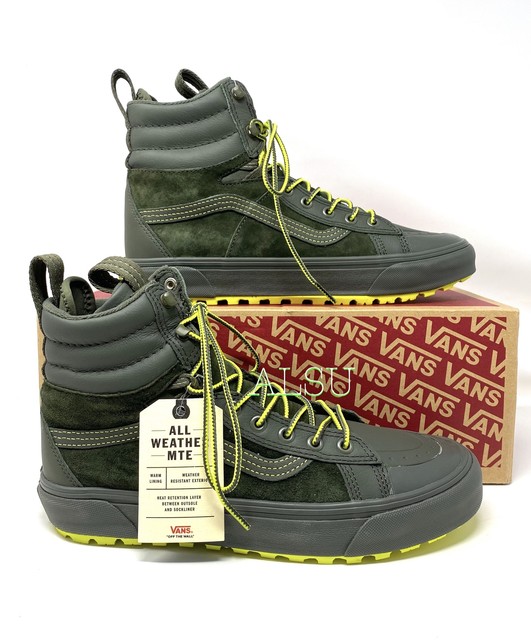 vans sk8 hi forest green