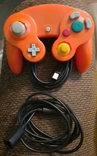 Wired Nintendo GameCube Rumble Controller Gamepad Wii U + extension cable