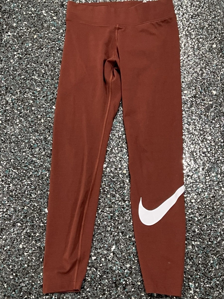 brown nike leggings