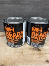 2 Pack Rust-Oleum 4424 Spackling and Patching Compound White 1 Qt Each New