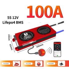 Daly Smart BMS 5S 12V 100A Lifepo4 Battery Common Port Balance Bluetooth Module