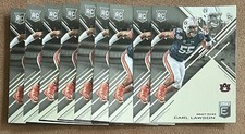 Carl Lawson 2017 Panini Elite Draft Picks Rookie Lot #123 (x9) Auburn Tigers RC