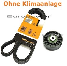 Keilrippenriemen + Spannrolle MERCEDES W201 W124 S124 W463 D-TD Keilrippenriemen + Spannrolle MERCEDES W201 W124 S124 W463 D-TD