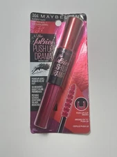 Maybelline The Falsies Push Up Drama Mascara Sealed #304 Blackest Black
