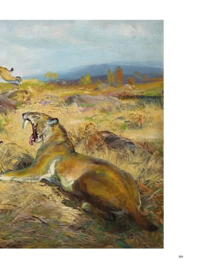 BIG BOOK NEW The prehistoric world of Zdenek Burian part 2 Paleontology Dinosaur - Image 4 of 4