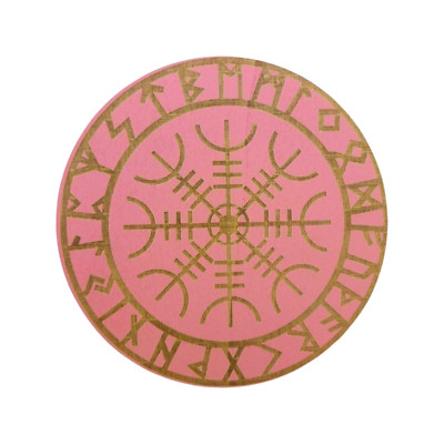 Wooden Altar Divination Board - Runes - Pink | eBay Australia