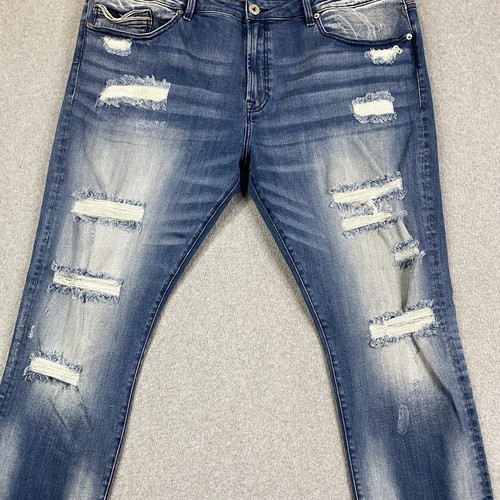 Pantalones de mezclilla ajustados Cult Of Individuality para hombre 42x33 Heritage ropa de calle - Imagen 3 de 22