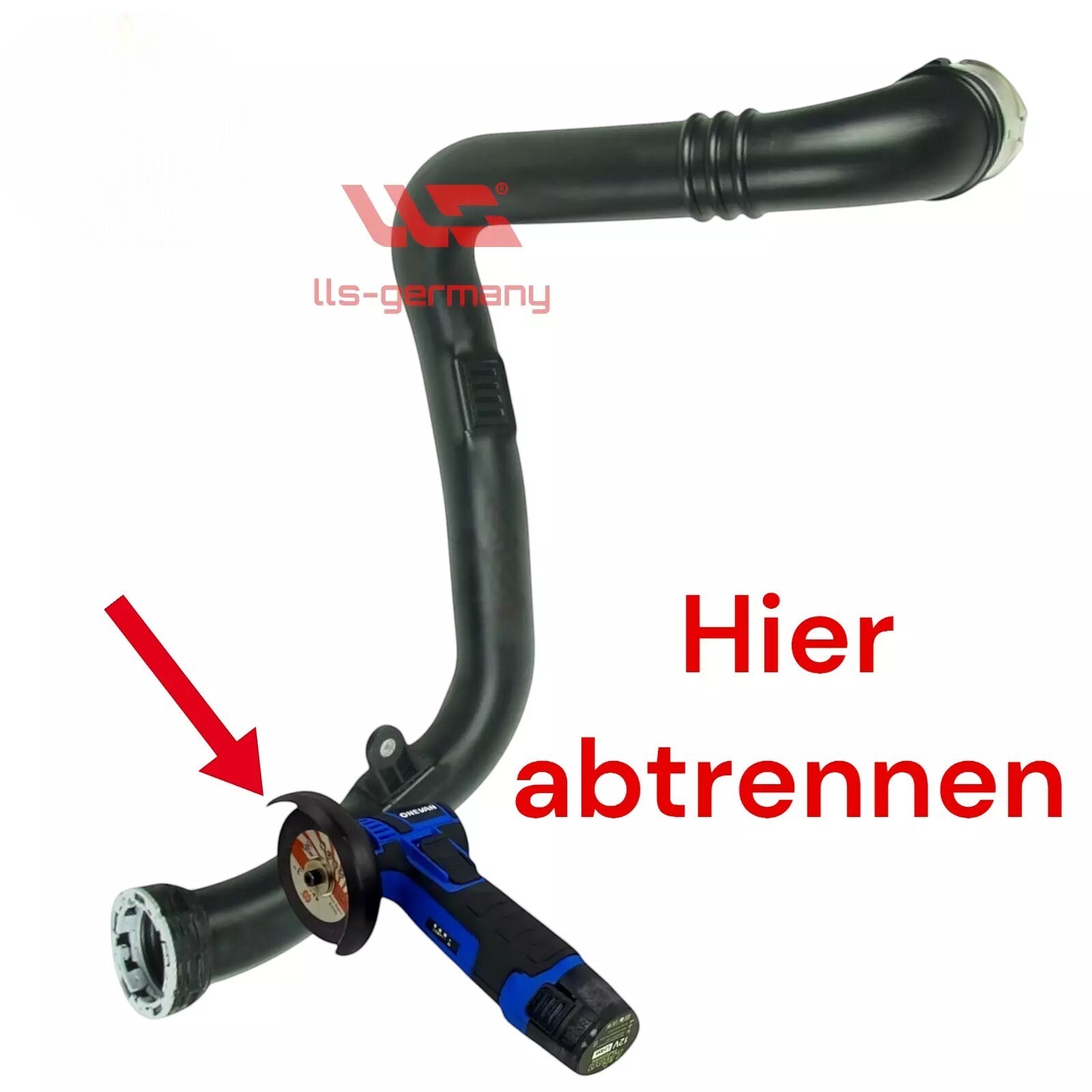 Turboschlauch Repair Kit Charge Air Hose For INSIGNIA B 1.6 CDTI 39155302