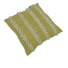 Shruti Home Textiles Scatter Cushion Lime Pom Poms Decorative Home Accessories 