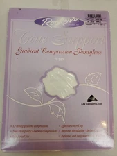 Rockers Cherokee True Support Compression Pantyhose 70 Den White Size Small NEW