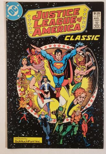 *Variant* Justice League of America 217 1983 SoMuchFun! Variant - Picture 1 of 4