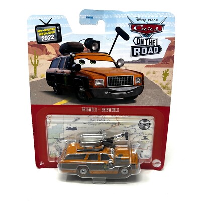 Disney Pixar Cars On The Road Griswold Grisworld Vehicle HHV86 Damaged Packaging