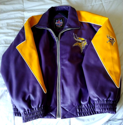 NFL Minnesota Vikings レザージャケット XXL値下げ可 NFL Minnesota Vikings レザージャケット XXL値下げ可 Minnesota