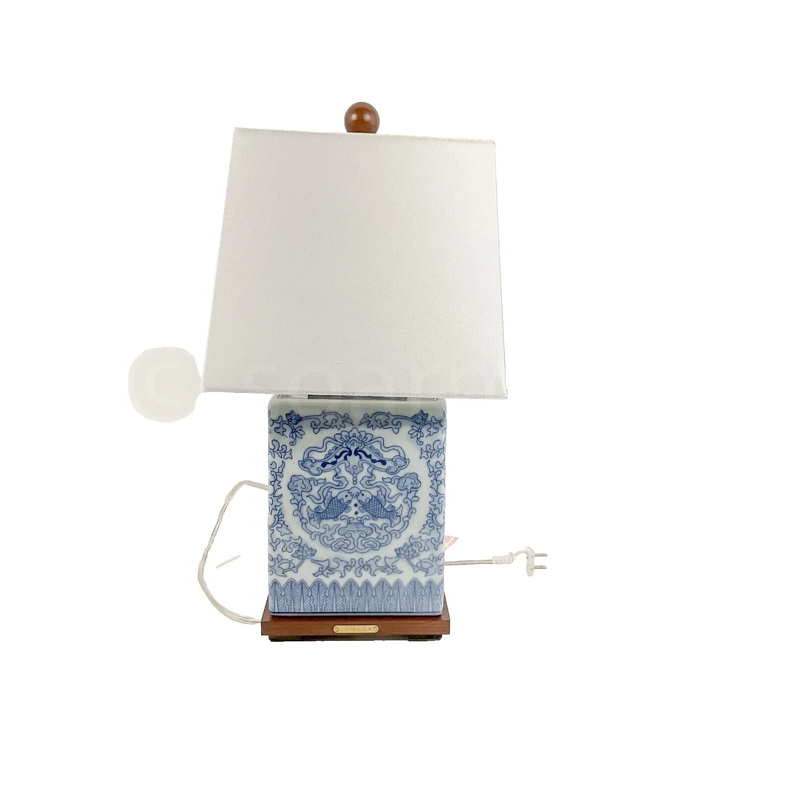 Ralph Lauren White Lamps