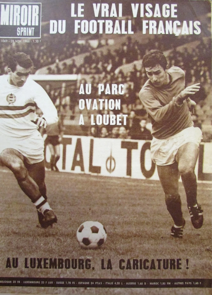 FOOTBALL MATCH FRANCE - HONGRIE / RUGBY ROUMANIE FRANCE MIROIR SPRINT 1966 - Photo 1/1