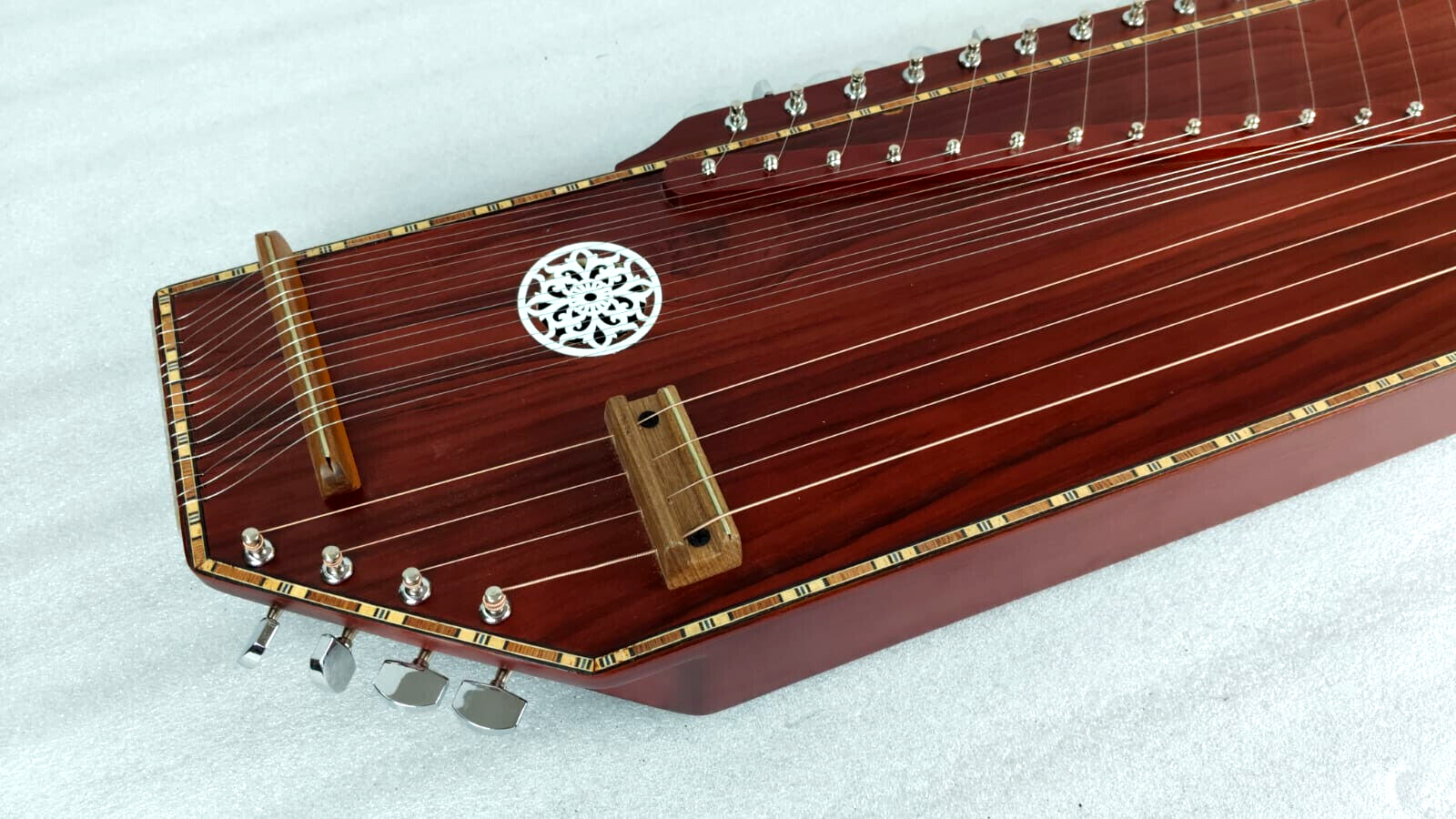 Musical String Instrument Full Rich Drone Sound 2 In One Swarmandal Cum ...