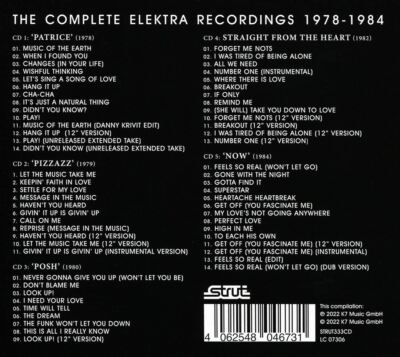 PATRICE RUSHEN - SO REAL/THE COMPLETE ELEKTRA RECORDINGS 78 (5 CD) NEW CD