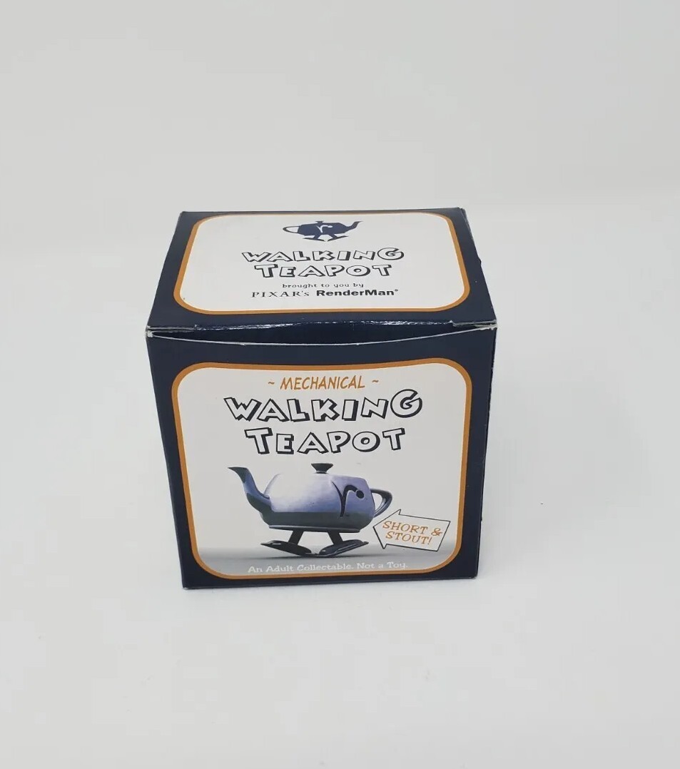 Pixar Renderman Walking tea pot　2セット Pixar Renderman Walking tea pot 2セット
