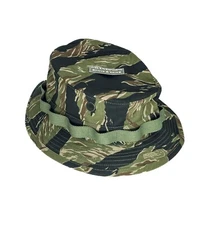 Vietnam Short Brim Tiger Stripe Jungle Hat  Rip-Stop Made In USA