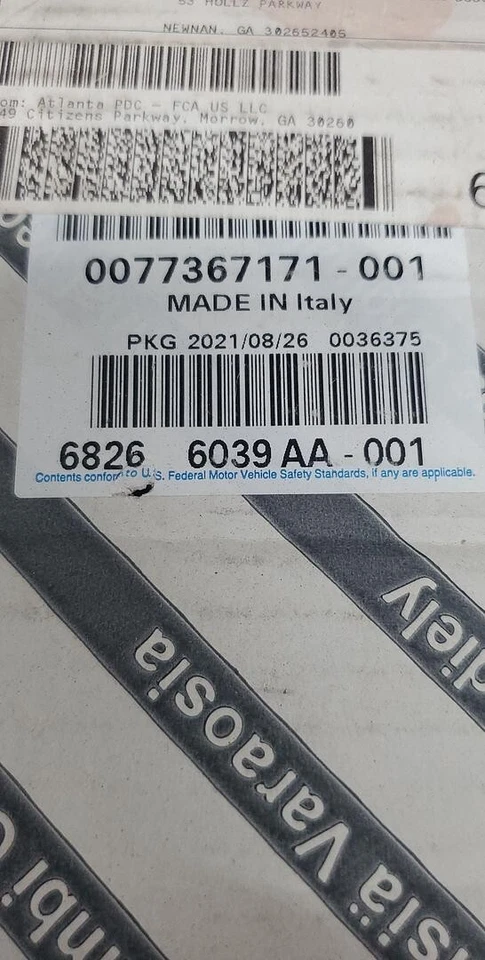 Motor soplador Mopar 68266039AA 15-23 Jeep Renegade, 16-22 Fiat 500x, 23-25 Hornet Foto 3 de 3