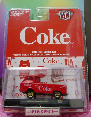 Coca-Cola 1965 FORD ECONOLINE TRUCK ∞red;gold spoke;Coke; ZING
