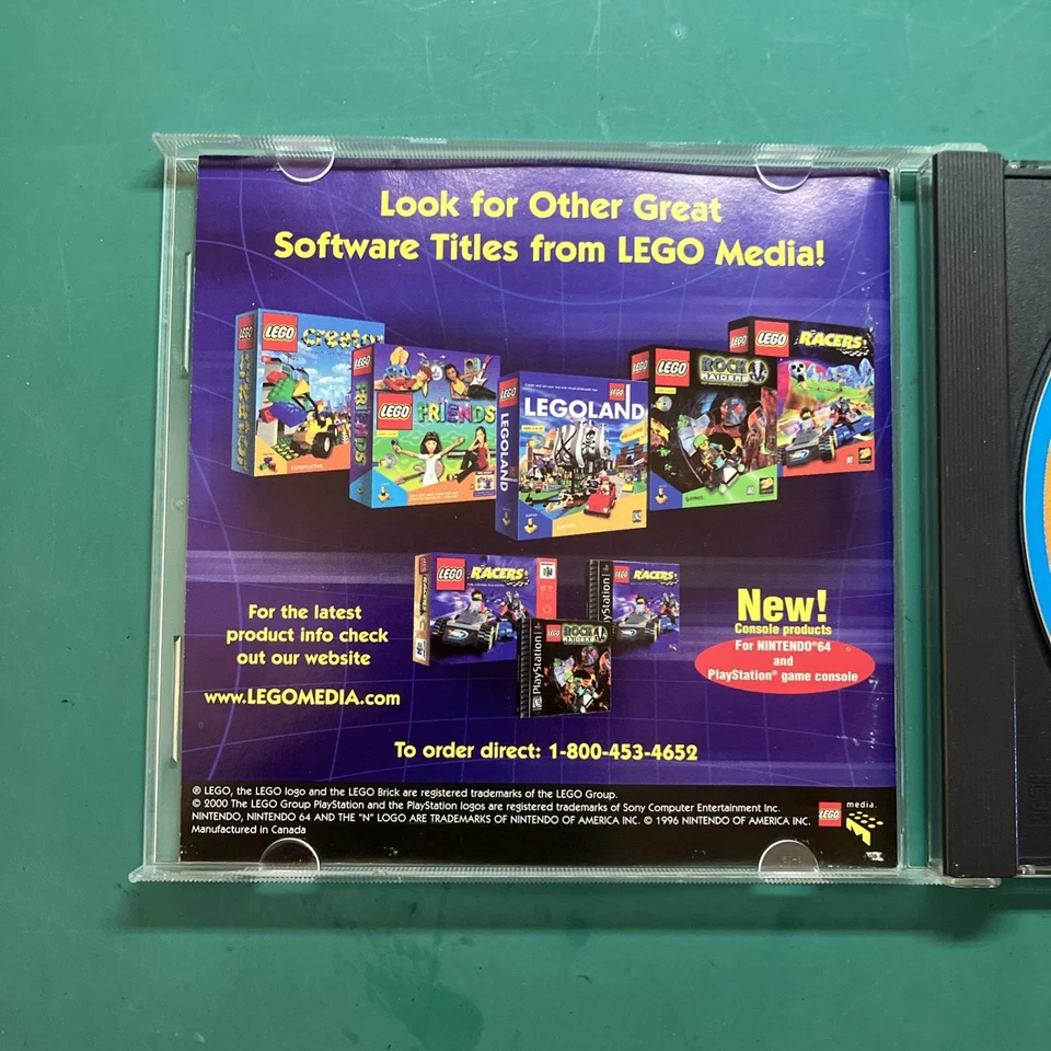 LEGO Creator CD-ROMs (2). Knights' Kingdom & Construction. VERY GOOD. - Image 3 of 4