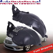 2 Fender Liner for Mercedes-Benz S550 2007 08 09 10 2011 Front LH&RH Inner