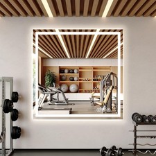 Koonmi Home Gym Mirror, 47"x47" Heavy