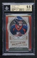 2019 Panini Chronicles Legacy Update Rookies Orange 47/75 Drew Lock BGS 9.5 3hk