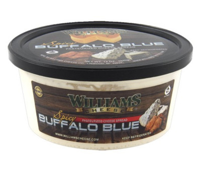 Williams Cheese Spicy Buffalo Blue Spread 12oz (Pack of 2)